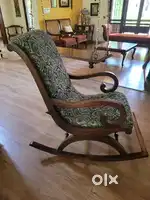 Wooden chairs (teakwood) and bedside tables