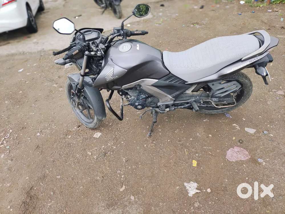 New bike parches. Battery new tire