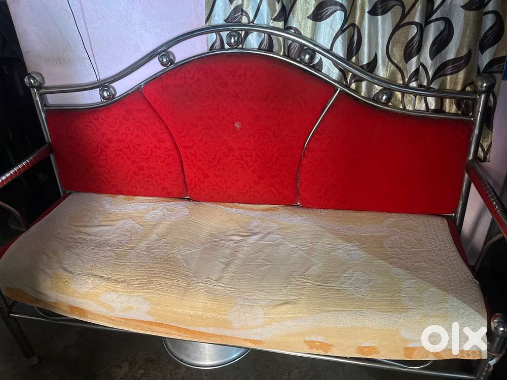 Single aluminium sofa