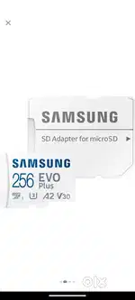 Samsung 256 GB SD card EVO plus original