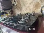4 burner gas chulha