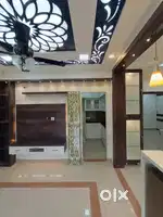 2 BHK with 3 Balconies with Full wood works