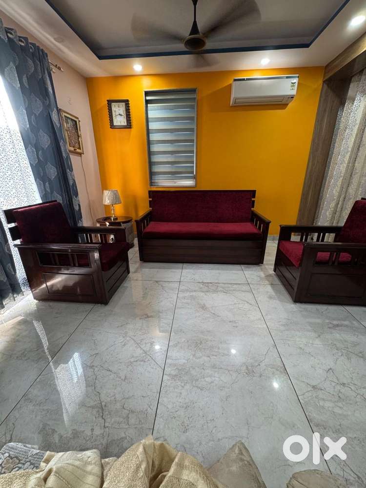 Sofa cum bed+ single seaters  2 Nos