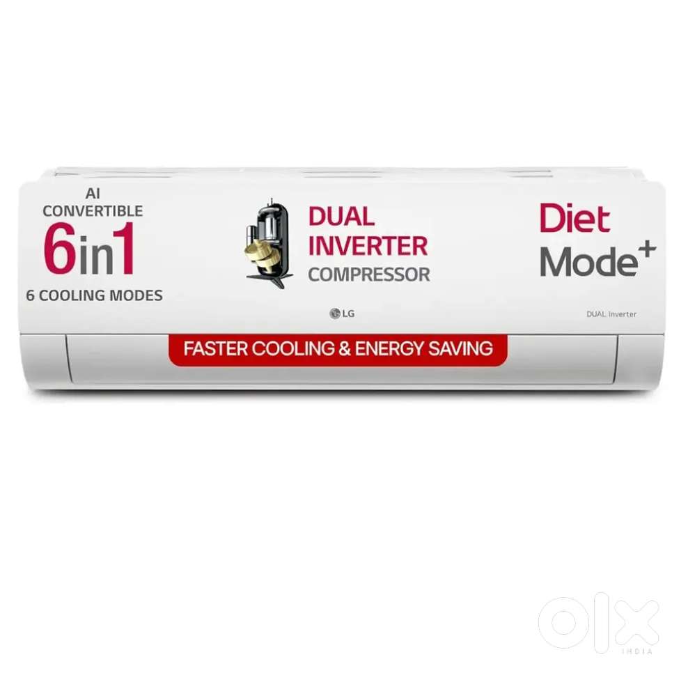 Lg 1.5 ac dual Inverter urgent sale one day old box pack