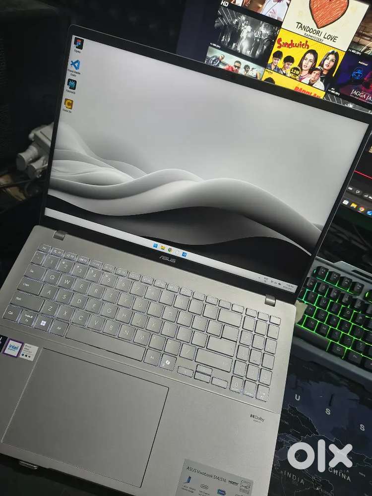 Asus Vivobook S16 S3607CA, Ultra 5 255h, metal body, 512 gb storage