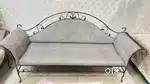 Sofa set with glass table