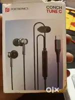 PORTRONICS EARPHONE TYPE -C.6M9NTH WARRANTY