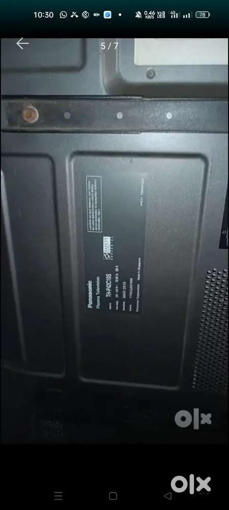 Panasonic tv
