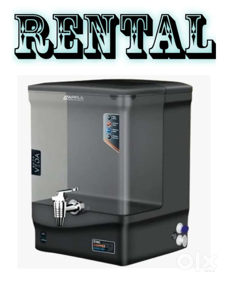 Water purifier available on rent