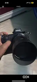 Nikon z6 with 85 and 24-70mm lens