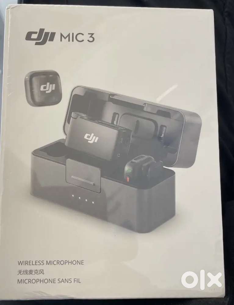 DJI Mic 3 Wireless Microphone - Dual Transmitter Set with used