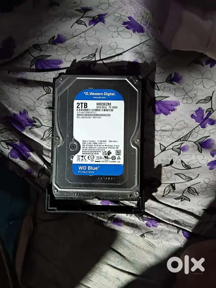 WD. 2TB HARDISK DRIVE  NEW CONDITION