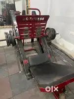 Leg press machine