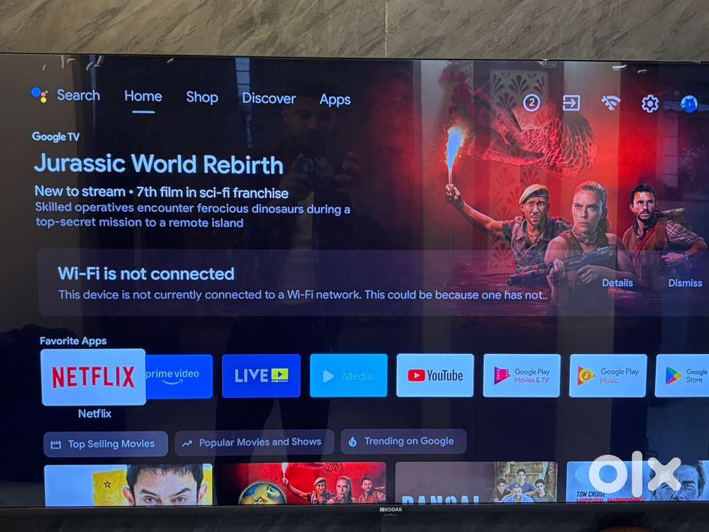 Kodak tv (55 inch) QLed 4k