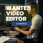 Wanted Video Editor in Chennai