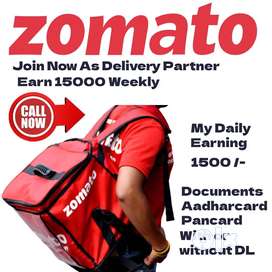 Delivery Boy's in Hyderabad Banjara hills weekly payouts 15000