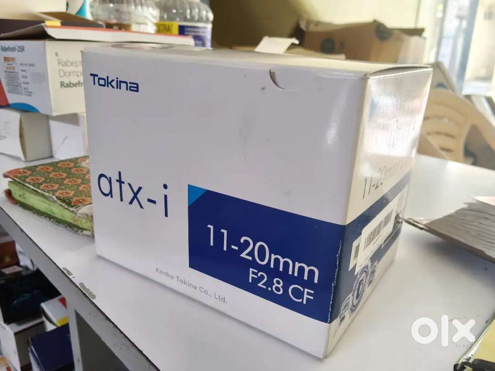 Tokina atx-i 11-20 mm f 2.8 cf lens