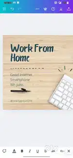 Work from home job