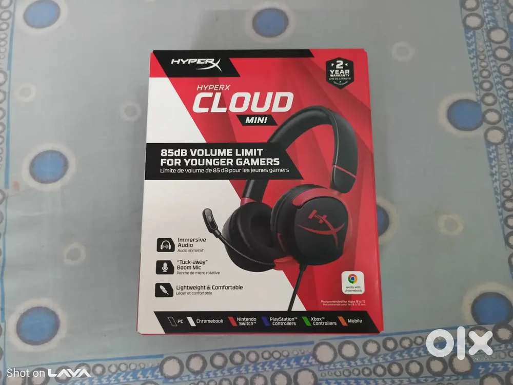 New HyperX Gaming headphone with mic