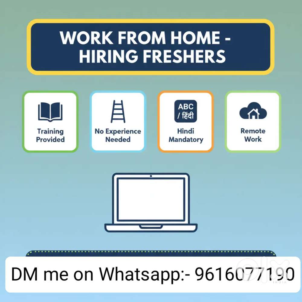 Work from home opportunity