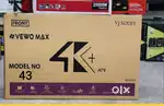 SUPER SALE 43 INCHES SLIM LEDTV WITH 2YEARS WARRANTY AVAILABLE