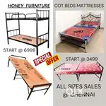 Branded Mattresses, Cot Beds, Hostel Bunker, Folding Cots available