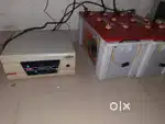 V guard inverter and two batterys