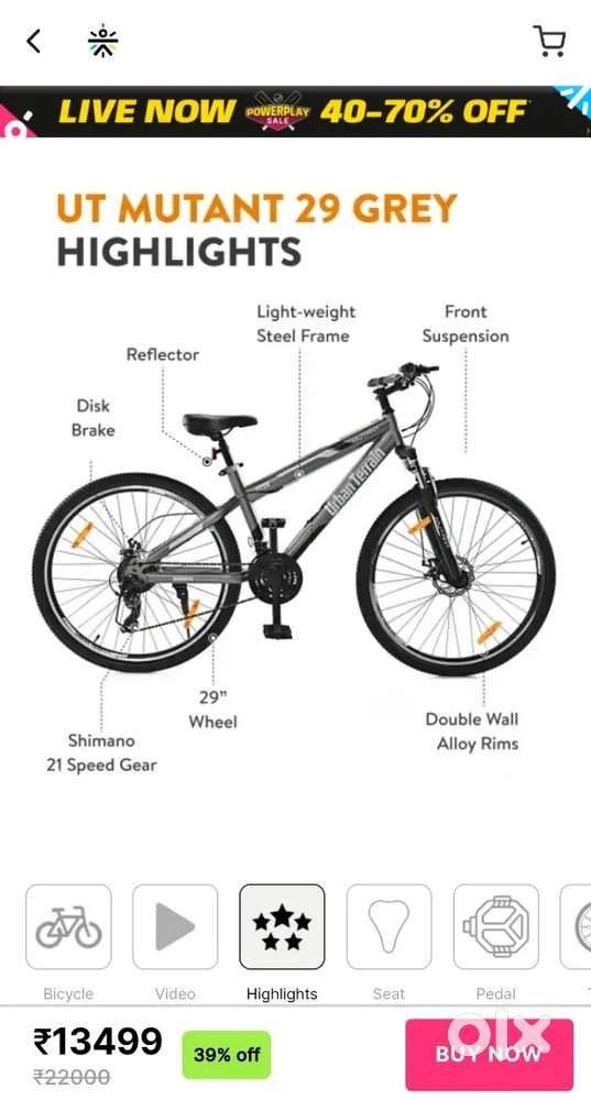urban terrain mountain cycle