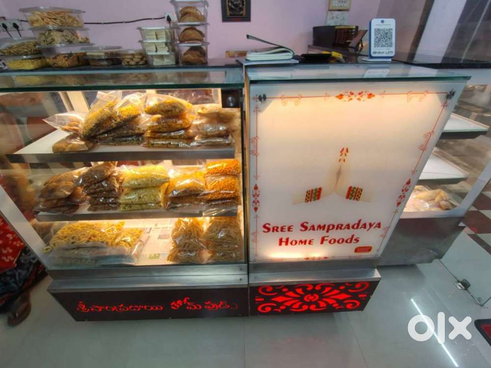 Sweet Shop Counters & Ice Cream /Milk Fridge for Shop