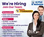 Sales executives & Telle callers for real estates