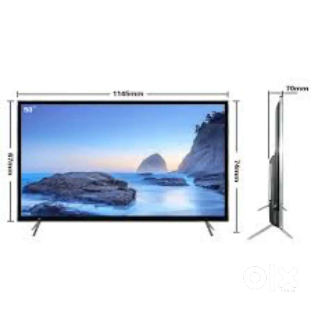 40 inch smart android frameless led tv with live 600 channel free