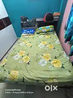QUEEN SIZE BED WITH HIGH QUALITY MATTRESS 8 MONTH OLD ONLY