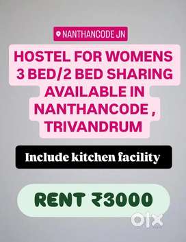 Women's hostel 3 bhk house