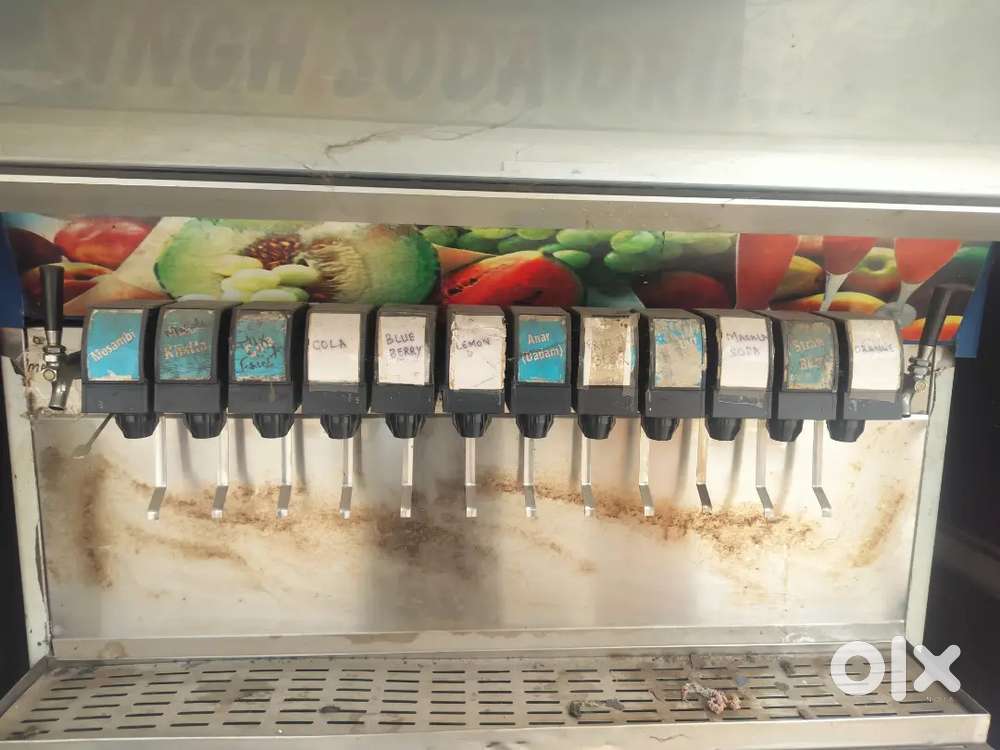 Multi Flavour Soda fountain Machine
