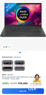 Asus Vivo Book K15 Oled