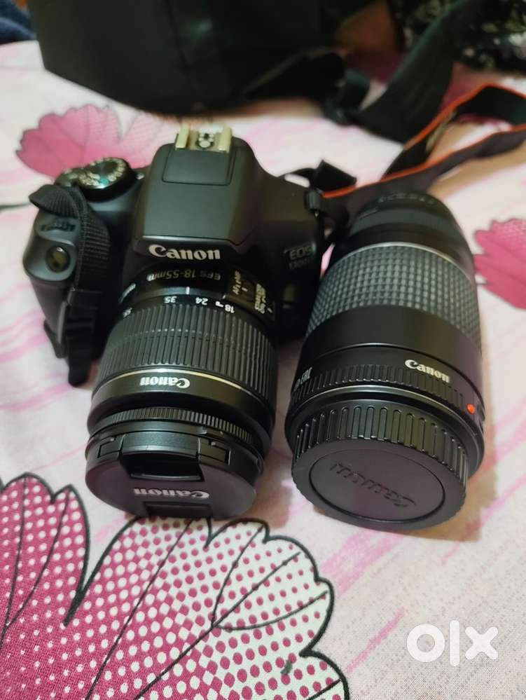 CANON EOS 1300D DSLR CAMERA  18-55 lens   70-300 lens