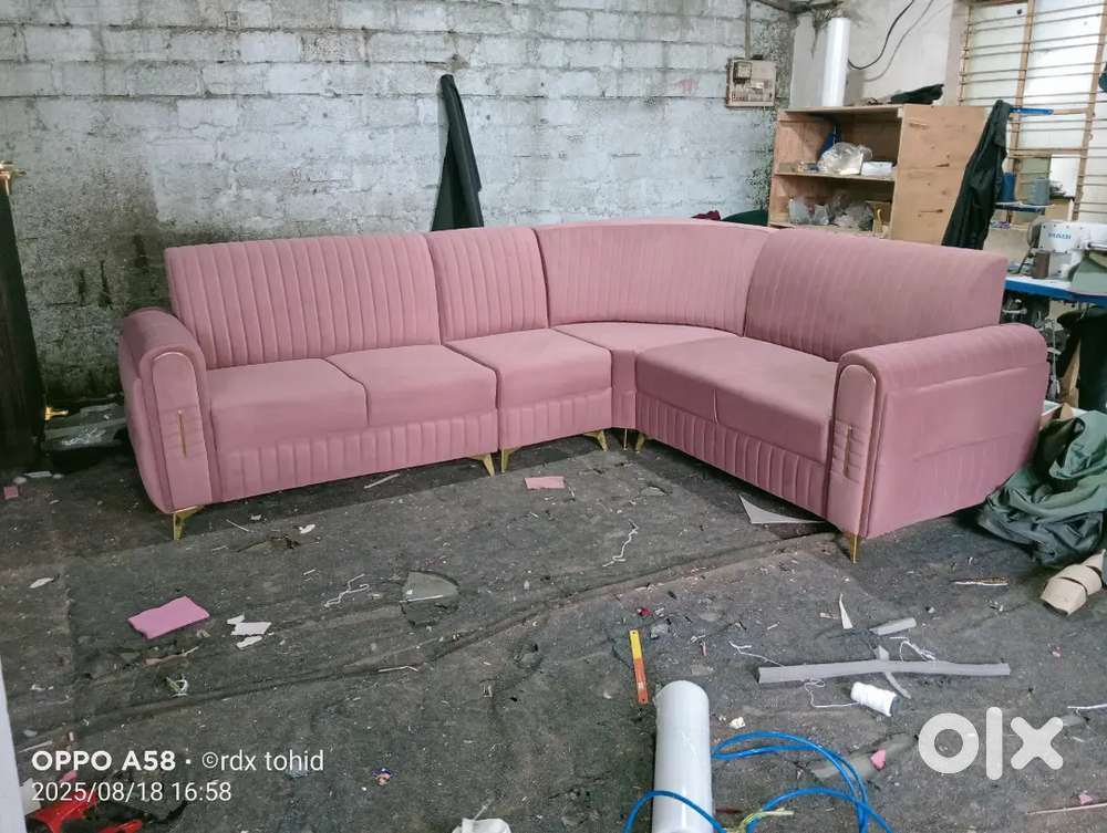 Premium quality L shape sofa set available in starf furniture