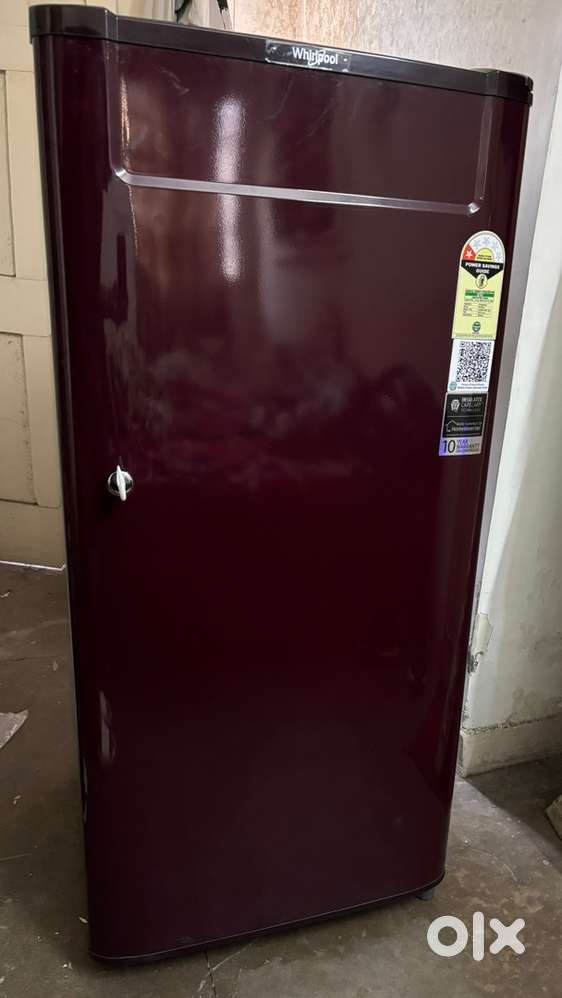 Single door whirlpool fridge 185L