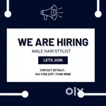 Wanted male Hairstylist