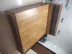 Double bed with storage