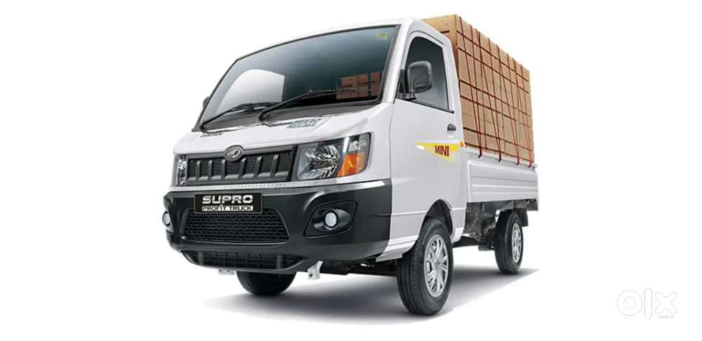Mahindra Supro Mini truck  with driver rent available