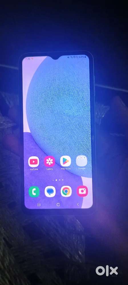 Mint condition one hand used samsung A23 mobile.