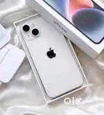 Iphone 14 5G 128gb  white colour 4 month used