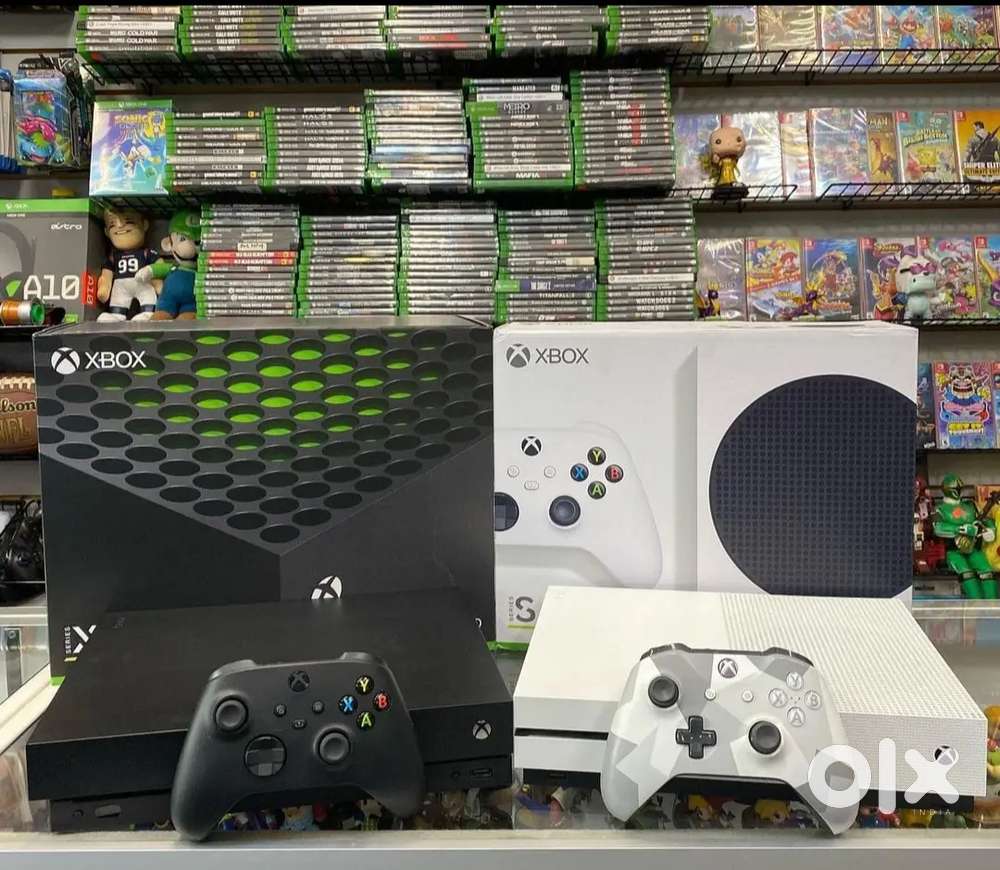 Microsoft X box gaming consoles with warranty sale