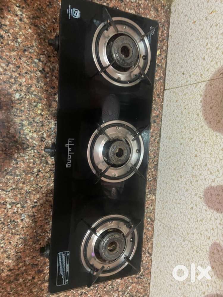 Lifelong 3 burner gas stove