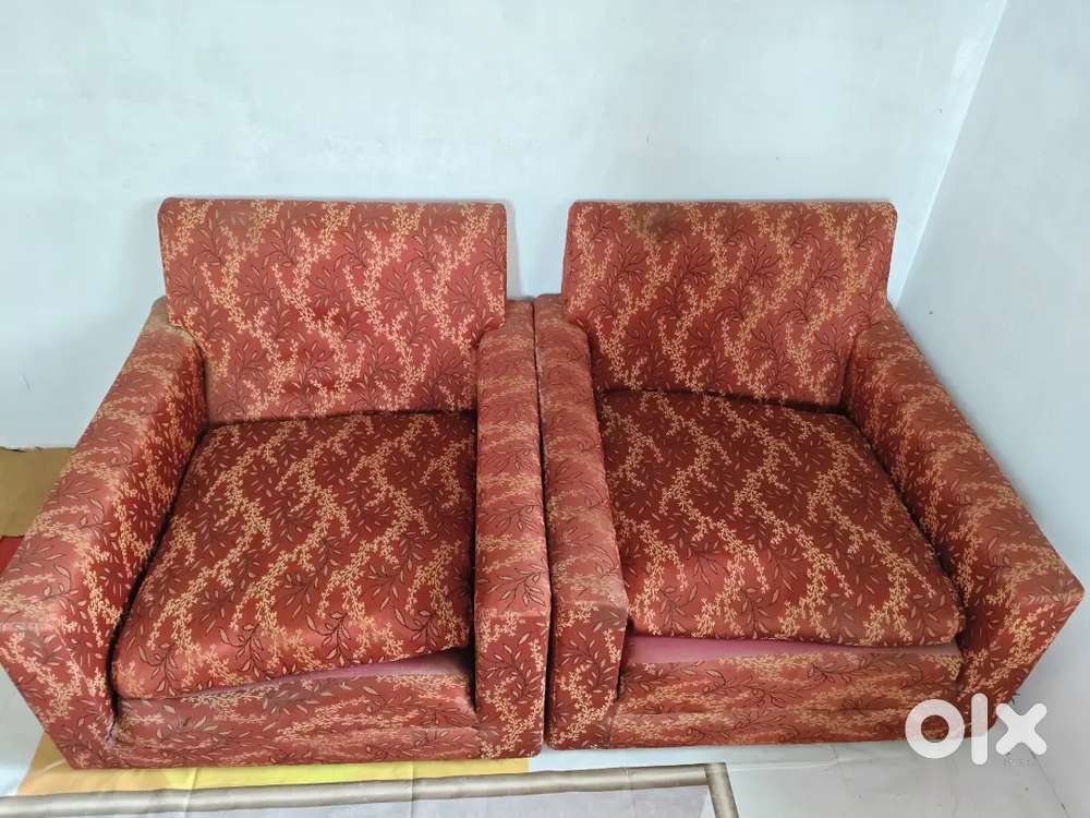 Wooden sofa set