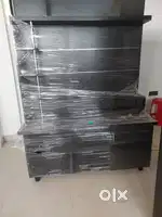 TV unit with storage 6ft height and 4 ft wide