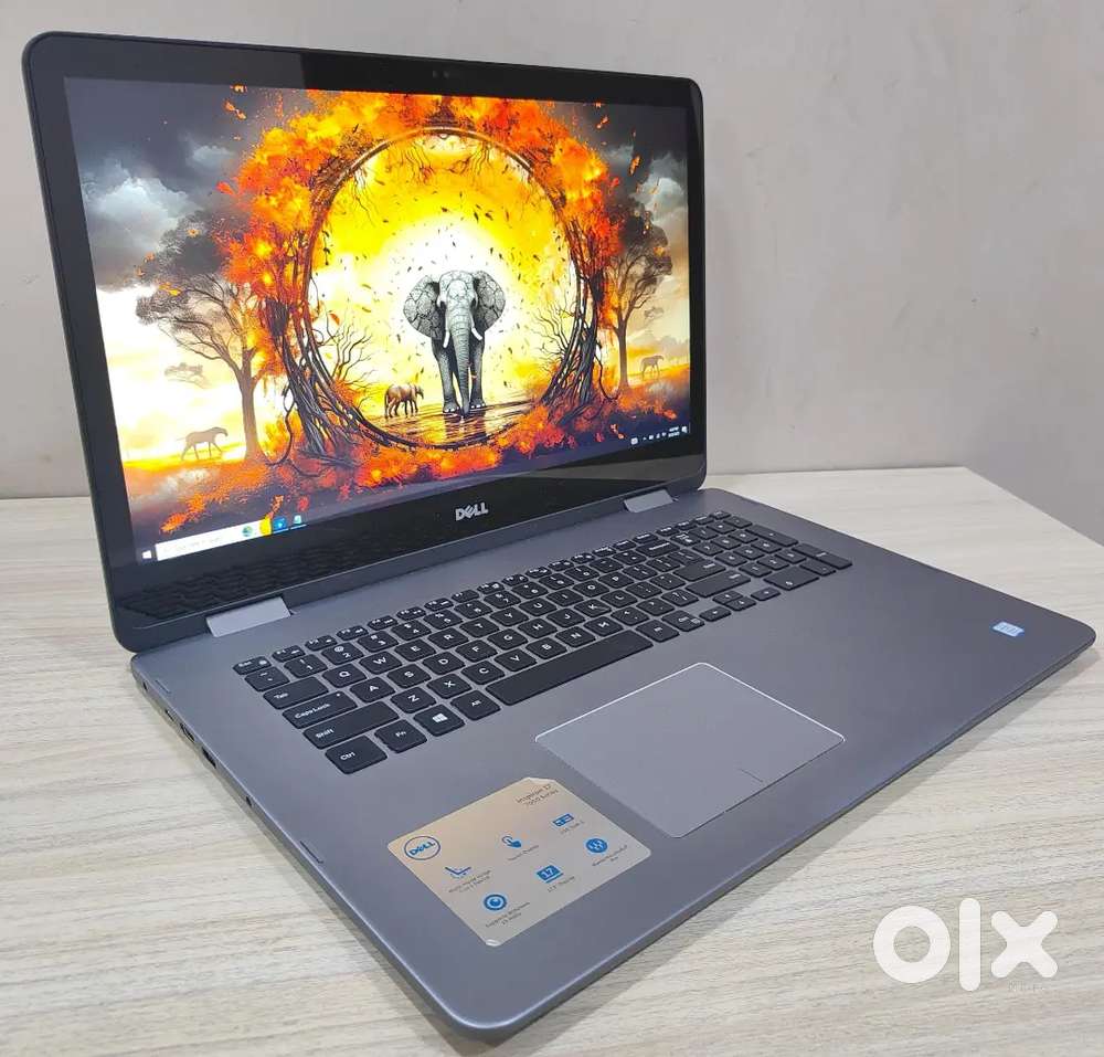 Dell Leptop i7,17 inch touch screen 2in 1 slim body with graphic card
