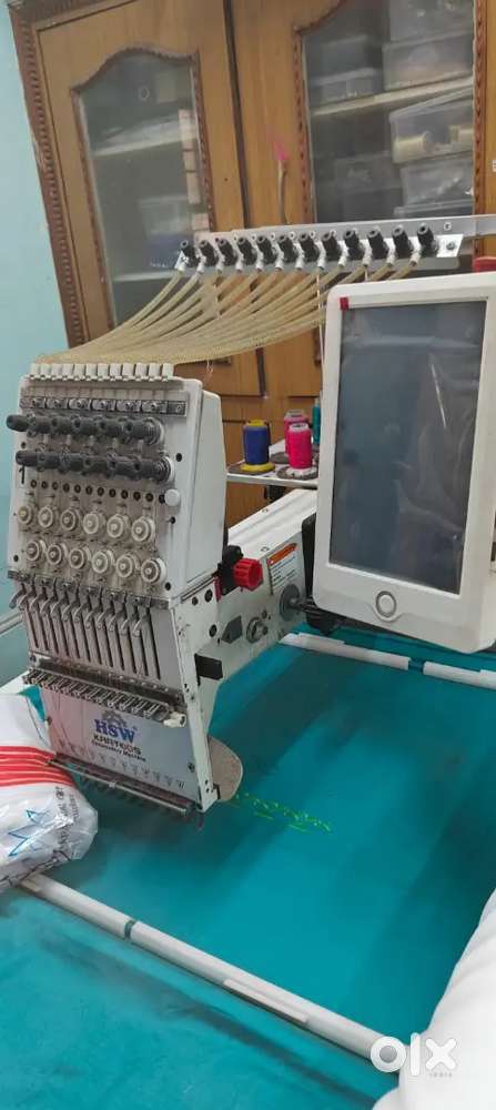 HSW Computer Embroidery 12 Needle Single Head