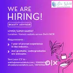 Hiring Beauty Advisors / Brand Promoters